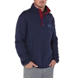 Patagonia Retro Diamond Quilt Snap Pullover Medium
